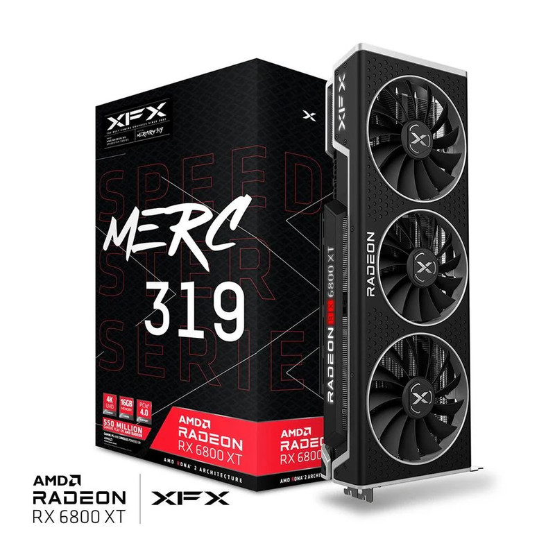 XFX Radeon RX 6800XT Speedster MERC319 16GB GDDR6 - كرت الشاشة